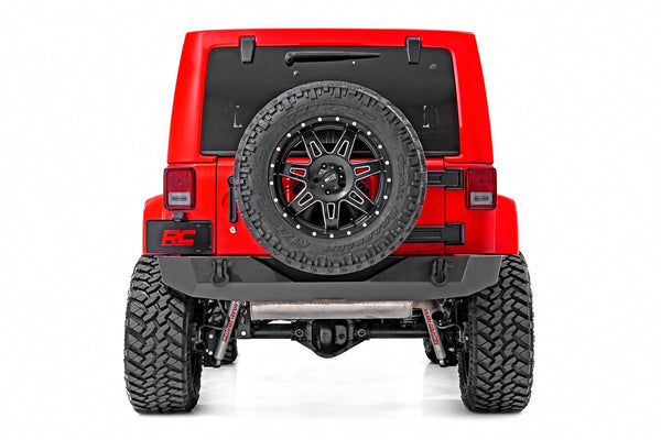 Rough Country Rear Bumper Full Width Fits Jeep Wrangler Jk (2007-2018) 10593A