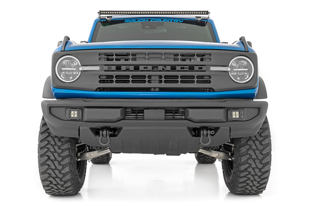 Rough Country Led Light Upper Windshield 50&Quot; Spectrum Single Row Ford Bronco (21-23) 82043