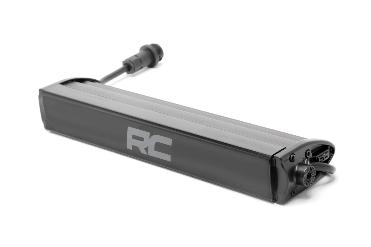 Rough Country Black Series Led Light Bar 12 Inch Single Row 70712BL