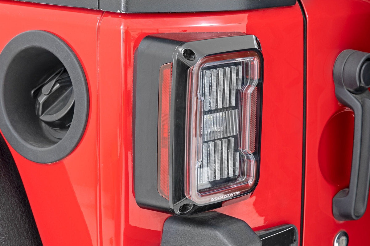 Rough Country Led Tail Light Fits Jeep Wrangler Jk (2007-2018) RCH5800