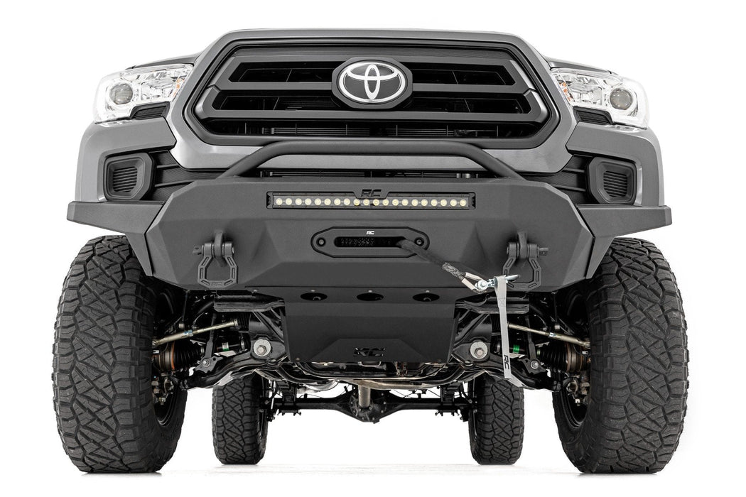 Front Bumper | High Clearance | Hybrid | 20" Blk DRL LED | Toyota Tacoma (16-22)