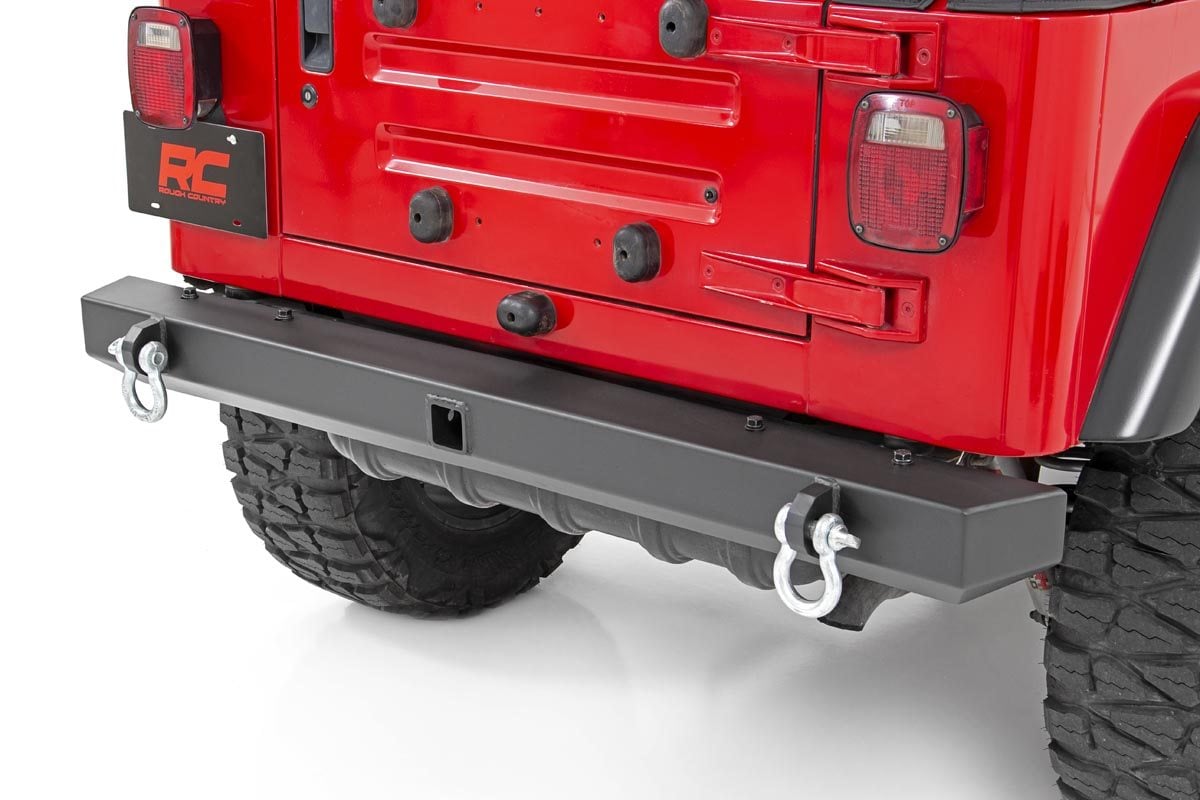 Rough Country Rear Bumper Full Width Fits Jeep Wrangler Tj (97-06)/Wrangler Yj (87-95) 10591