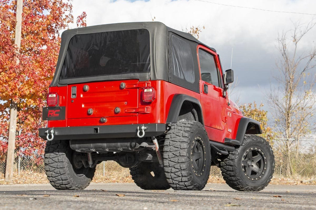 Rear Bumper | Full Width | compatible with Jeep Wrangler TJ 4WD (1997-2006)