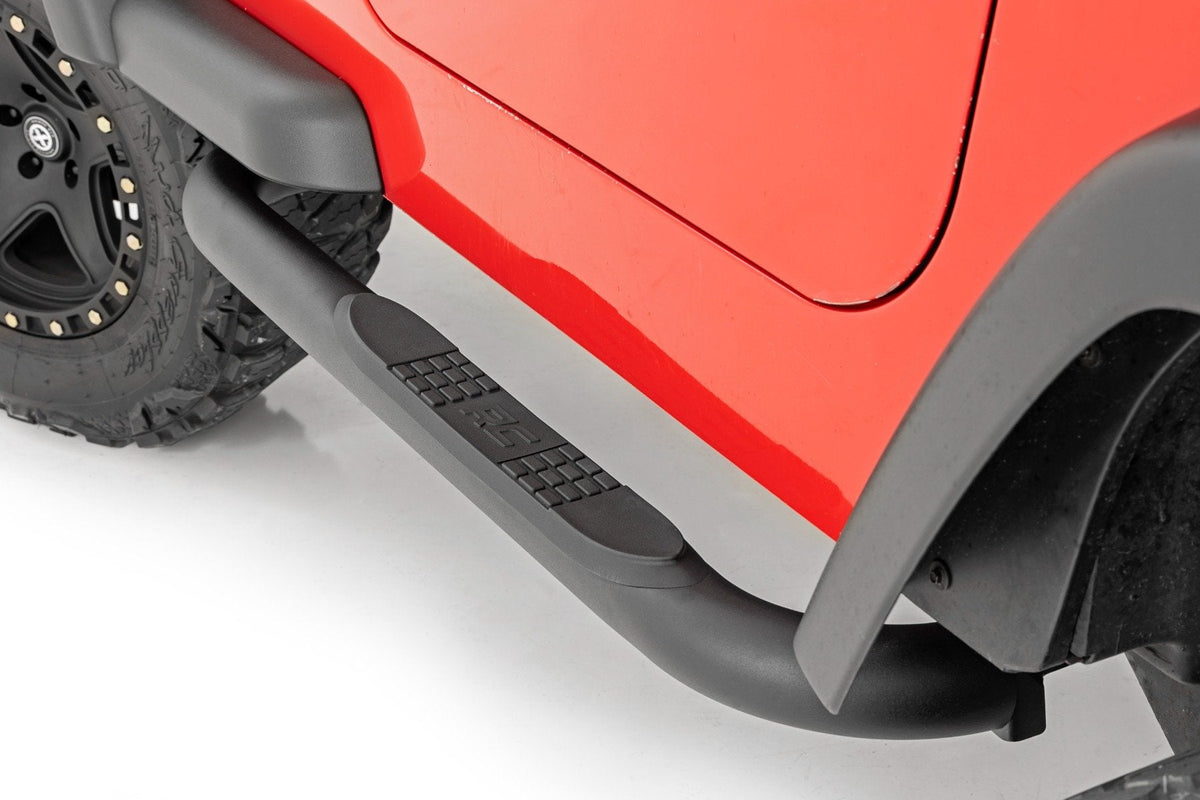 Rough Country Nerf Bar 3Inch Tube Fits Jeep Wrangler Tj (97-06)/Wrangler Yj (87-95) 90799