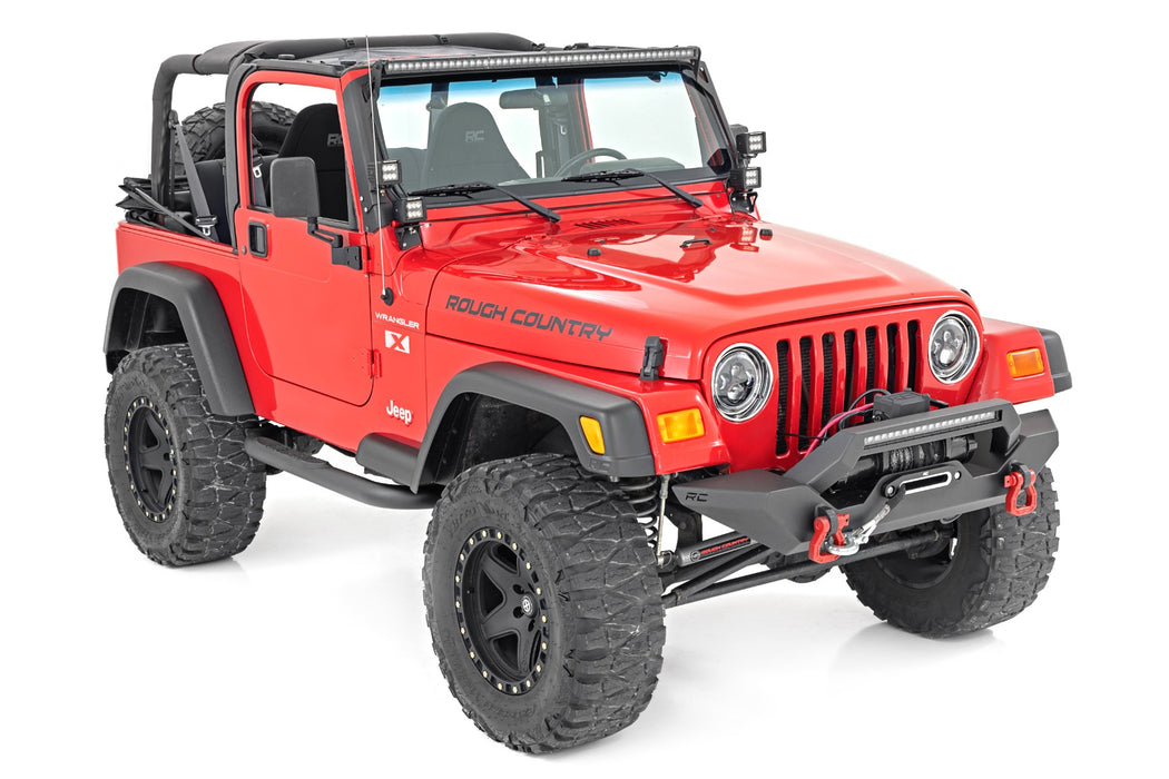 Rough Country Fender Flare Kit 5.5" Wide Jeep Wrangler Tj 4Wd (1997-2006) 99033