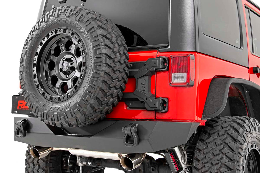 Rough Country Heavy Duty Tire Carrier Jeep Wrangler Jk (2007-2018) 10523