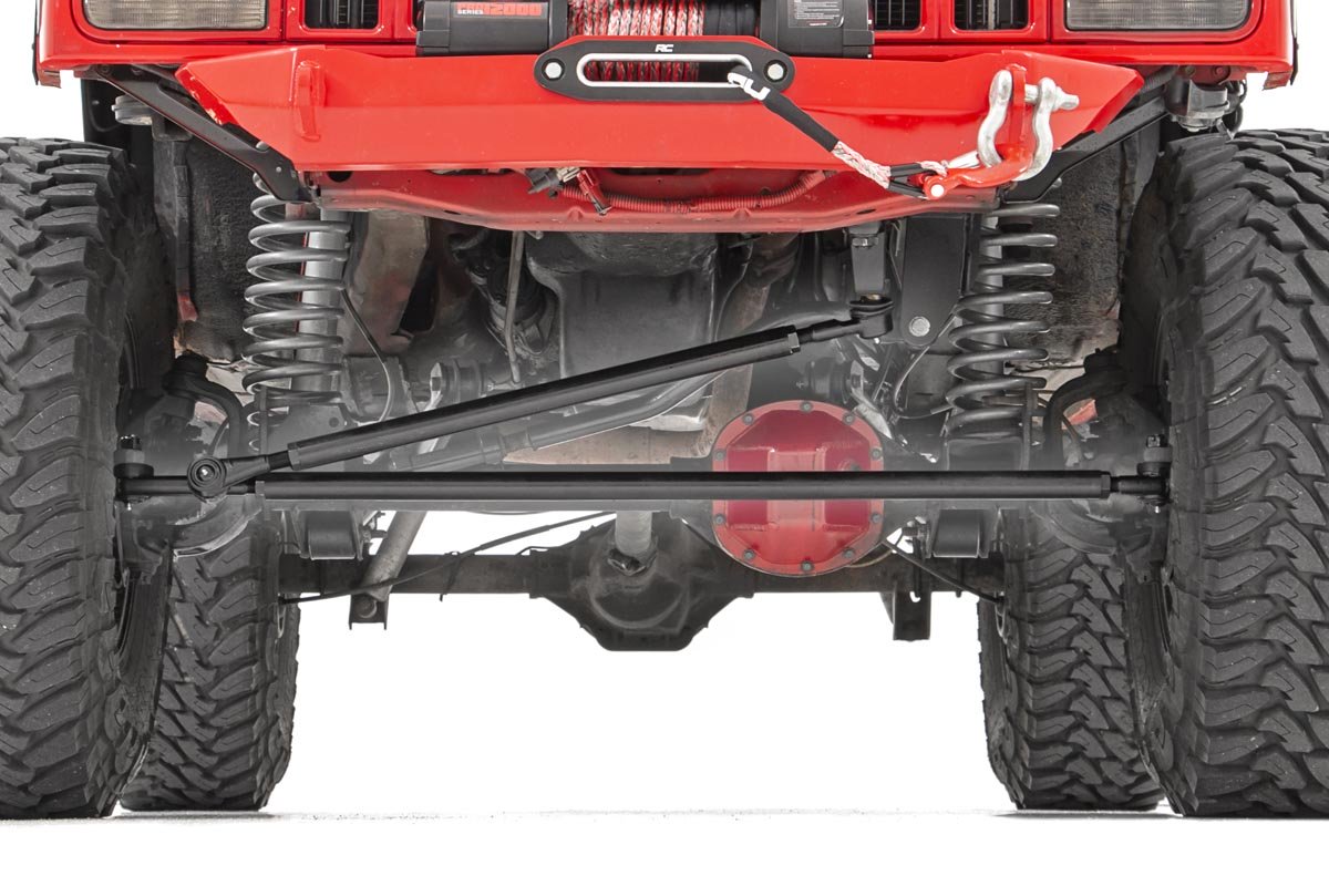 Rough Country Hd Steering Kit Fits Jeep Cherokee Xj/Comanche Mj/Wrangler Tj 10604