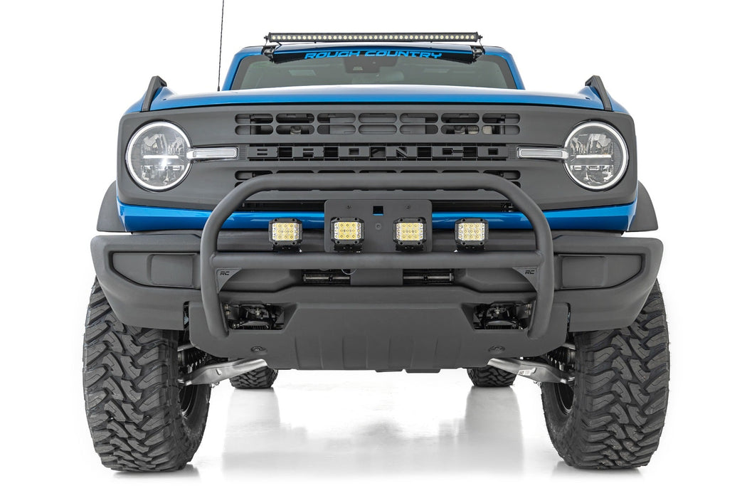 Nudge Bar | 20 Inch Black Single Row LED | Ford Bronco 4WD (21-22)