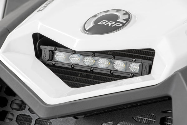 Rough Country Led Light Cowl Mount 6" Black Slimline Fits Can-Am Maverick X3 97020