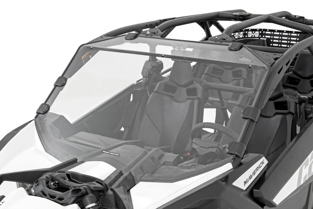 Rough Country Full Windshield Scratch Resistant Can-Am Maverick X3 98172030