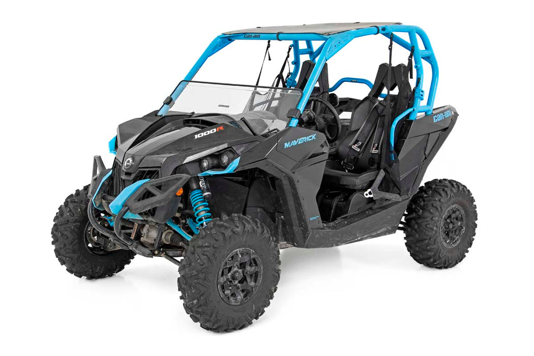 Rough Country Half Windshield Scratch Resistant Can-Am Maverick/Maverick Max/Maverick Turbo Max 98131831A