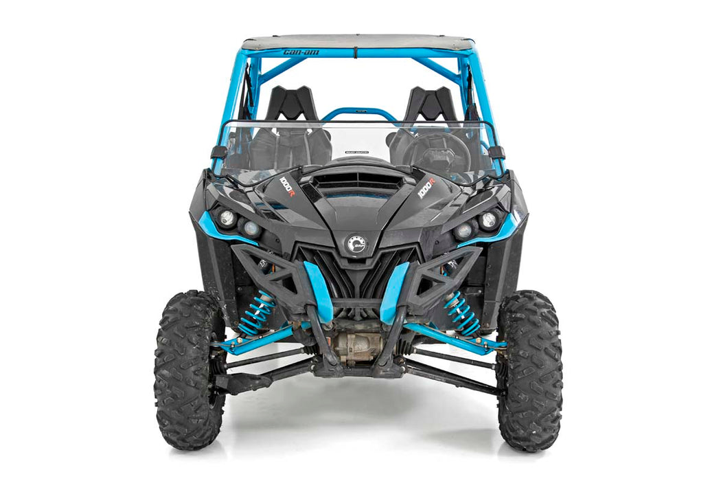 Rough Country Half Windshield Scratch Resistant Can-Am Maverick/Maverick Max/Maverick Turbo Max 98131831A