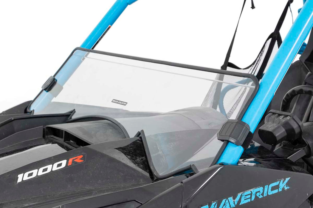 Rough Country Half Windshield Scratch Resistant Can-Am Maverick/Maverick Max/Maverick Turbo Max 98131831A