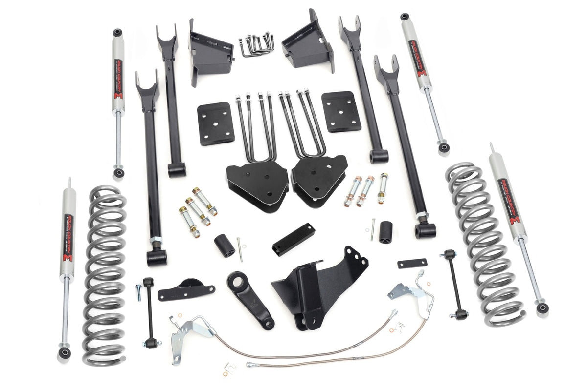 Rough Country 8 Inch Lift Kit 4 Link M1 Fits Ford F-250/F-350 Super Duty (08-10) 59240