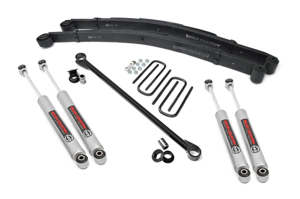 Rough Country 2.5 Inch Leveling Kit Leaf Spring Fits Ford F-250/F-350 Super Duty (99-04) 489.20