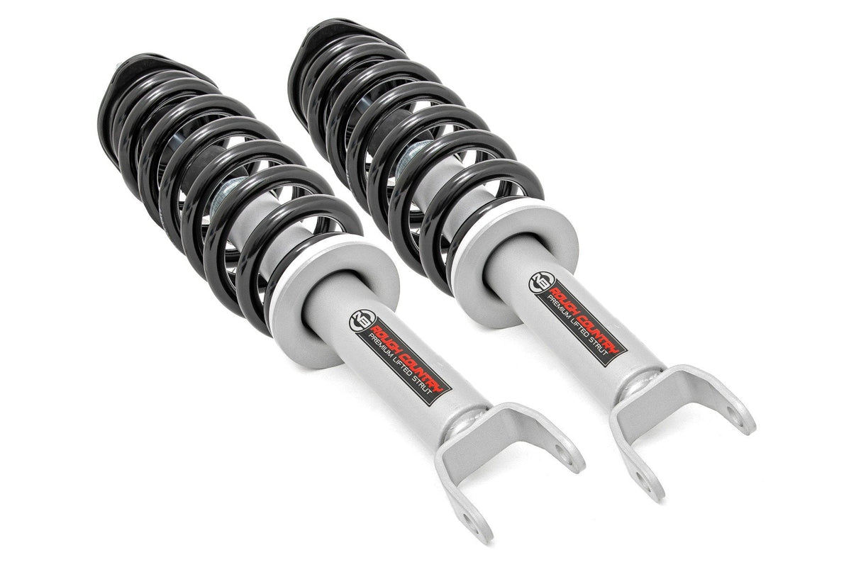 Rough Country Loaded Strut Pair 3.5 Inch Fits RAM 1500 2WD/4WD (2019-2023) 501087