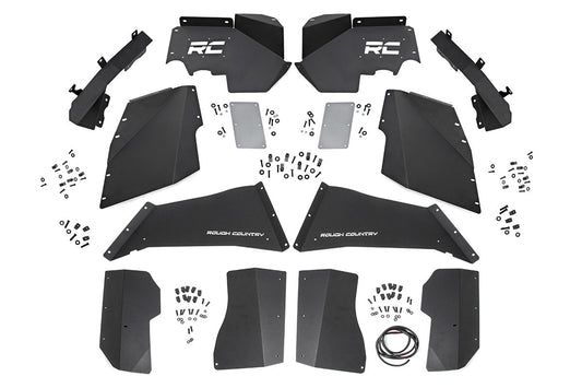 Rough Country Inner Fenders Fr & Rr compatible with Jeep Wrangler Jk (2007-2018) 10511