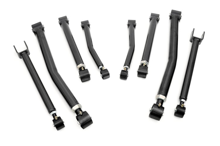 Rough Country X-Flex Control Arms Complete Set Fits Jeep Wrangler Jk (2007-2018) 11300