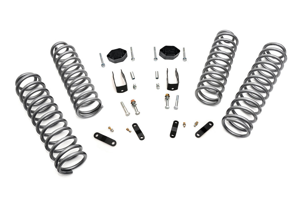 Rough Country 2.5 Inch Lift Kit Coils No Shocks Jeep Wrangler Jk 4Wd (07-18) 624