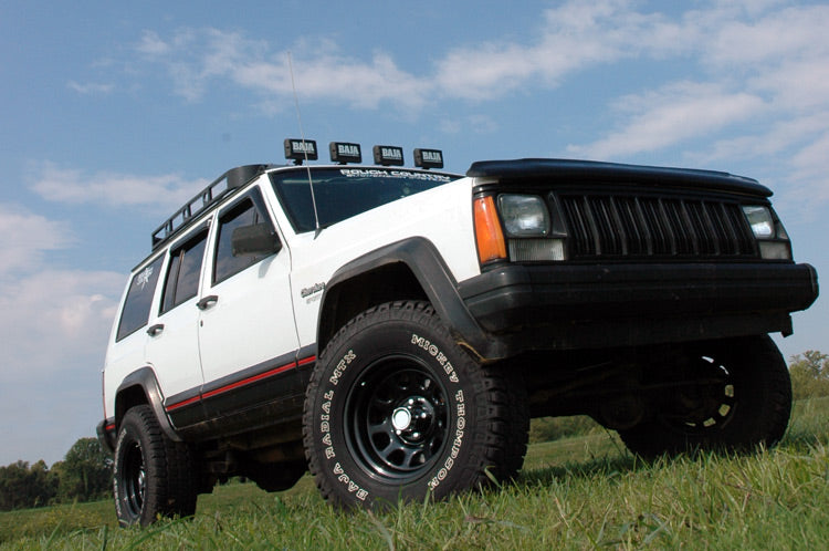 Rough Country 3 Inch Lift Kit Rear Aal Jeep Cherokee Xj 2Wd/4Wd (1984-2001) 670N2