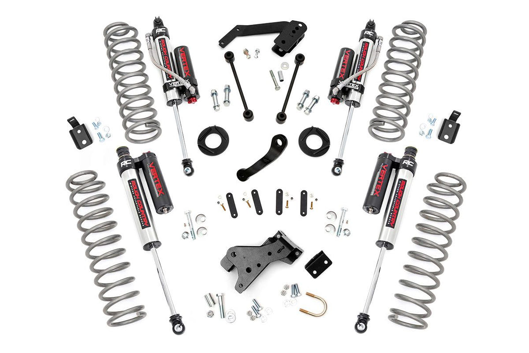 Rough Country 4 Inch Lift Kit Vertex compatible with Jeep Wrangler Jk 2Wd/4Wd (2007-2018) 68150