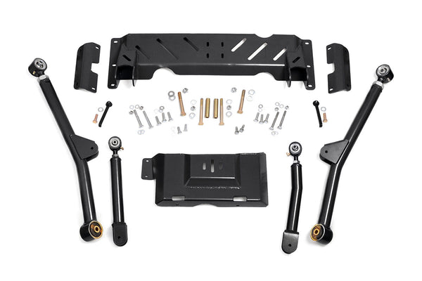 Rough Country Long Arm Upgrade Kit 4-6 Inch Lift Fits Jeep Cherokee Xj (84-01)/Comanche Mj (86-92) 61600U