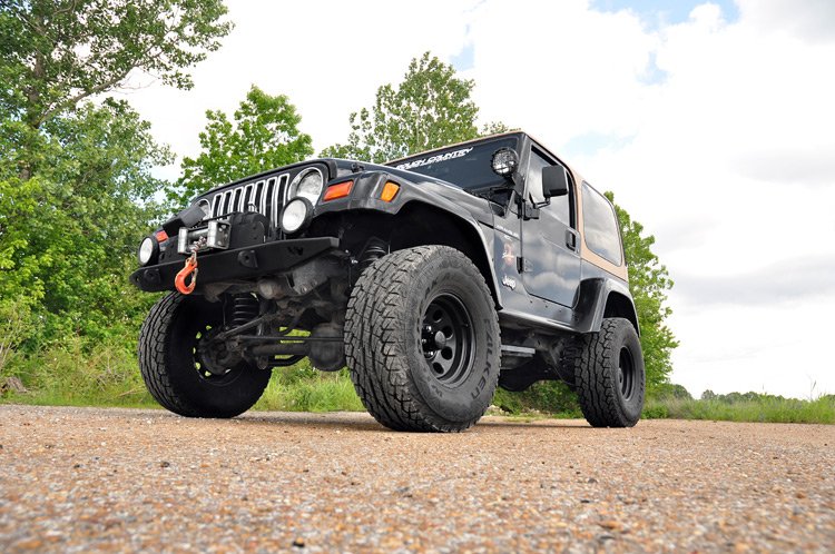 Rough Country 4 Inch Lift Kit Jeep Wrangler Tj 4Wd (2003-2006) 90730