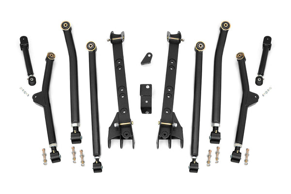 Rough Country Long Arm Upgrade Kit 4-6 Inch Lift Fits Jeep Wrangler Tj 4WD (97-06) 66300U