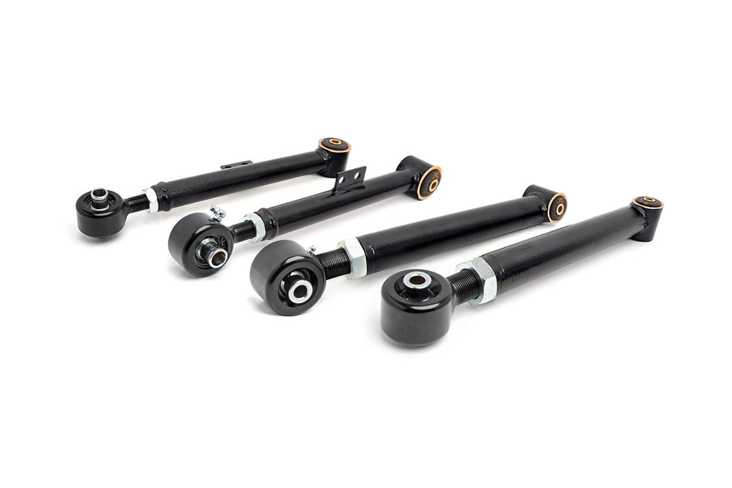 Rough Country X-Flex Control Arms Rear Upper & Lower compatible with Jeep Wrangler Tj (97-06) 11910