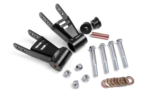 Rough Country Lift Shackles Rear 1.5 Inch-2 Inch Lift Fits Jeep Cherokee Xj (84-01) 1077