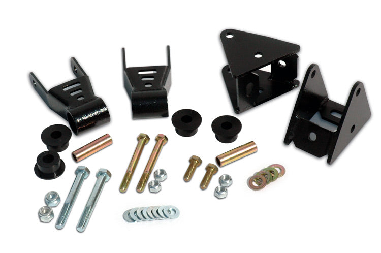 Rough Country Front Shackle Reversal Kit Fits Jeep Wrangler Yj 4WD (1987-1995) 5061