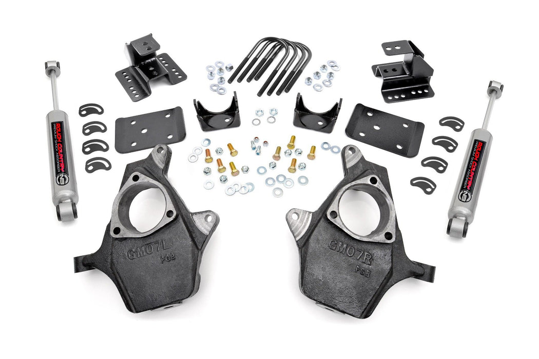 Rough Country Lowering Kit 2 Inch Fr 4 Inch Rr Chevy/fits gmc 1500 (99-06 & Classic) 722.20