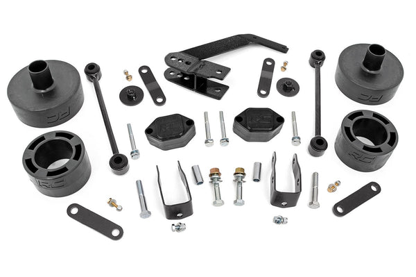 Rough Country 2.5 Inch Lift Kit Spacers Series Ii Fits Jeep Wrangler Jk (07-18) 635
