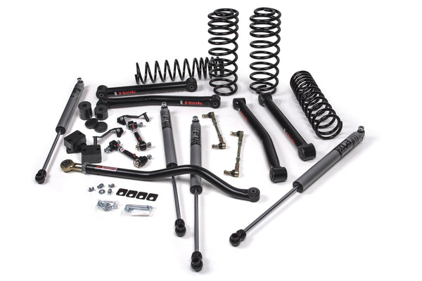 JKS 2020-2024 Fits Jeep Wrangler JL J-Konnect 3.5" 4Dr W, FOX Adventure Series Shocks Diesel, Fits 2020-2024 Jeep Wrangler JL JSPEC159KFA