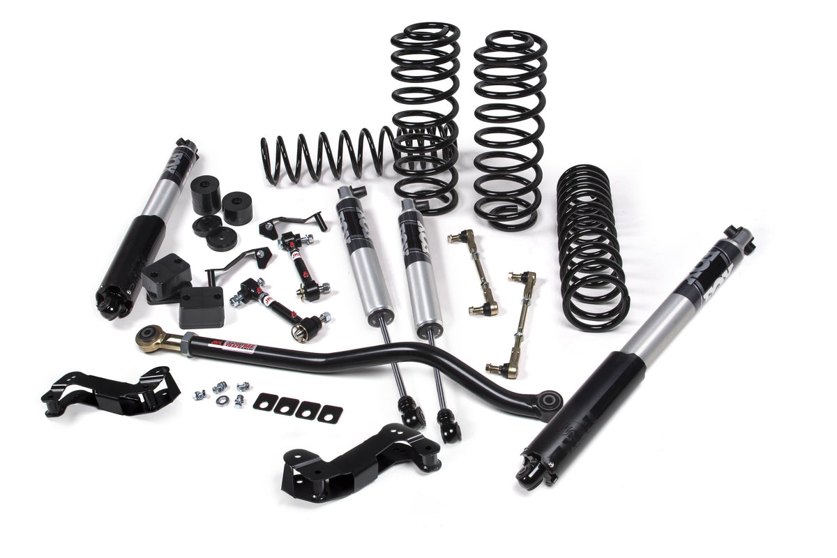 JKS 2020-2024 Fits Jeep Wrangler JL J-Kontrol 3.5" 4Dr W, FOX 2.5 Performance Series Shocks Diesel, Fits 2020-2024 Jeep Wrangler JL JSPEC160PS