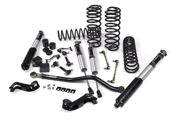 JKS 2018-2024 Fits Jeep Wrangler JL J-Kontrol 3.5" 4Dr W, FOX 2.5 Performance Series Shocks, HD Rate Coils, Fits 2018-2024 Jeep Wrangler JL JSPEC142PS