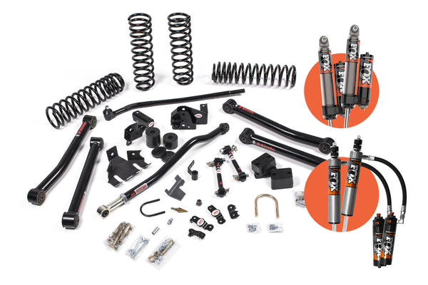 JKS 2021-2024 Fits Jeep Wrangler JL 4xe 4Dr 2" J-Konnect Suspension Lift Kit W, FOX 2.5 Performance Elite Series Shocks, Fits 2021-2024 Jeep Wrangler JL JSPEC174PES