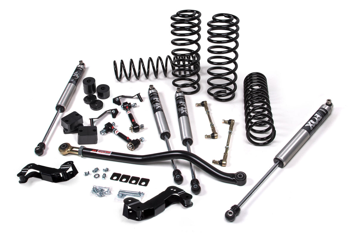 JKS 4.5" Lift Kit J-Kontrol Wrangler JL 4-Door W, FOX 2.0 Performance Series, Fits 2018-2024 Fits Jeep Wrangler JL JSPEC215KFP