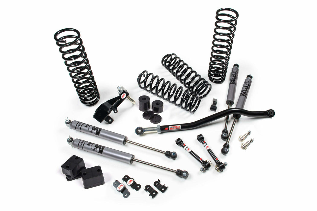 JKS JSPEC101KFA 2007-2018 compatible with Jeep Wrangler (JK) J-Venture 2Dr 3.5in System w/ Fox Adventure Series Shocks