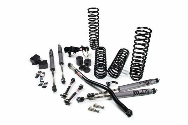 JKS 2007-2018 Compatible With Jeep Wrangler JK J-Venture 2Dr 3.5in System W, Fox Adventure Series Shocks, Fits 2007-2018 Jeep Wrangler JK JSPEC101KFA
