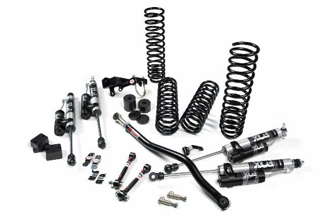 JKS 2007-2018 Fits Jeep Wrangler JK 4Dr RHD 2.5in JSpec System FOX Remote Resi, Fits 2007-2018 Jeep Wrangler JK JSPEC106KFR