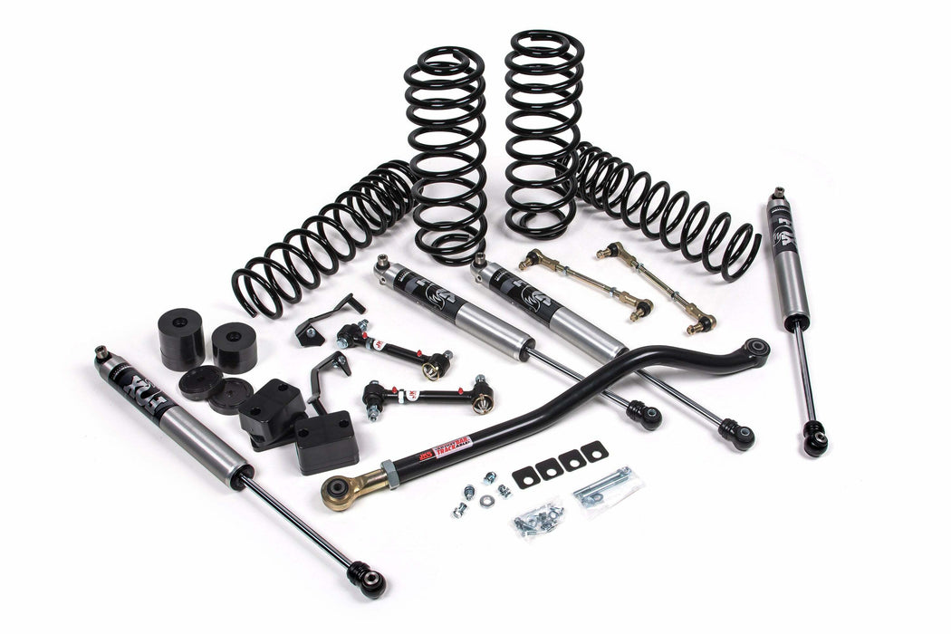 JKS JSPEC117KFP 2018-2024 compatible with Jeep Wrangler (JL) J-Venture 2.5" 4Dr w/Fox 2.0 Performance Series Shocks, STD Rate Coils