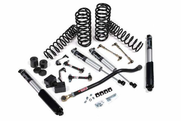 JKS 2018-2024 Compatible With Jeep Wrangler JL J-Venture 2.5" 4Dr W, Fox 2.5 Performance Series Shocks, HD Rate Coils, Fits 2018-2024 Jeep Wrangler JL JSPEC118PS