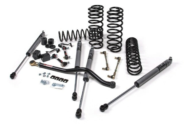 JKS JSPEC119KFP 2018-2024 compatible with Jeep Wrangler (JL) J-Venture 3.5" 4Dr w/Fox 2.0 Performance Series Shocks, STD Rate Coils