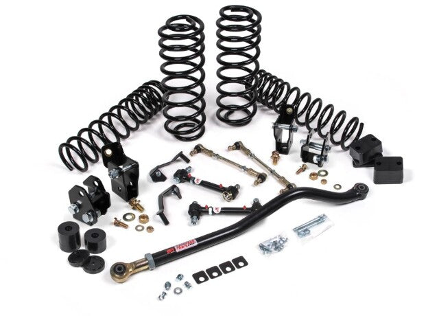 JKS 2018-2024 Fits Jeep Wrangler JL J-Venture 3.5" 4Dr W, Shock Extension Brackets, Std Rate Coils, Fits 2018-2024 Jeep Wrangler JL JSPEC119KNS