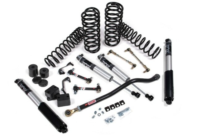 JKS JSPEC119PS 2018-2024 compatible with Jeep Wrangler (JL) J-Venture 3.5" 4Dr w/Fox 2.5 Performance Series Shocks, STD Rate Coils