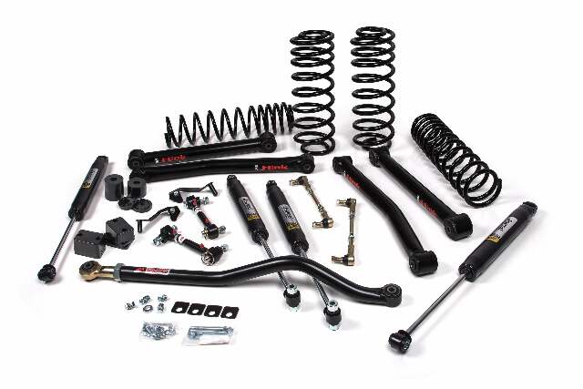 JKS JSPEC123K 2018-2024 compatible with Jeep Wrangler (JL) J-Konnect 3.5" 4Dr w/Jspec Shocks, STD Rate Coils