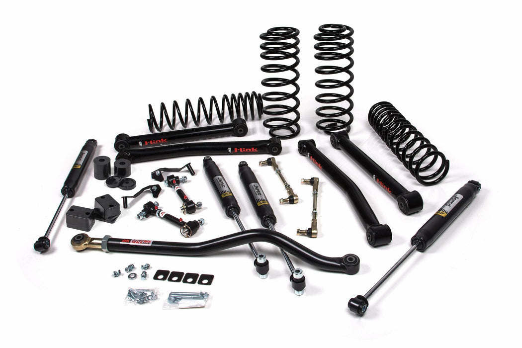 JKS JSPEC123K 2018-2024 Jeep Wrangler (JL) J-Konnect 3.5" 4Dr w/Jspec Shocks, HD Rate Coils