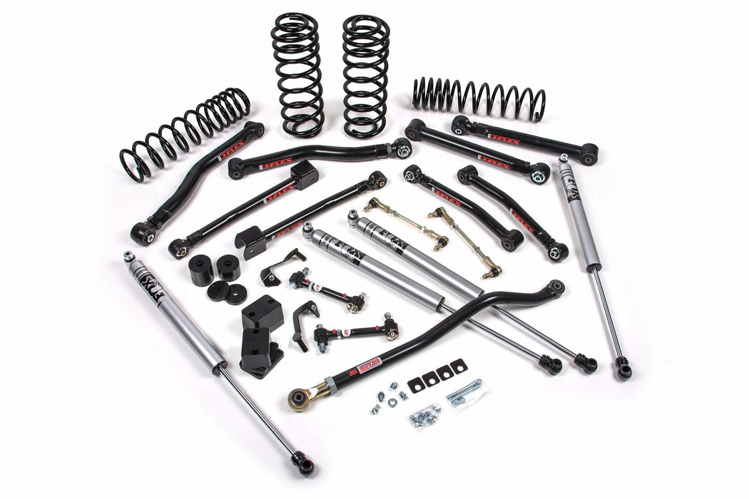 JKS JKSOGS151B 2018-2024 Jeep Wrangler (JL) J-Krawl 2.5" 4Dr w/Fox Adventure Series Shocks, STD Rate Coils