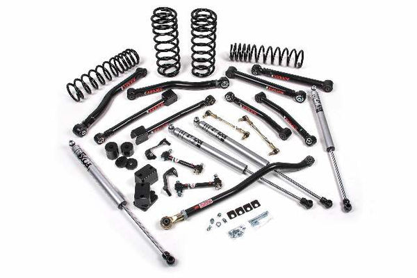 JKS 2018-2024 Compatible With Jeep Wrangler JL J-Krawl 2.5" 4Dr W, Fox Adventure Series Shocks, Std Rate Coils, Fits 2018-2024 Jeep Wrangler JL JSPEC125KFA